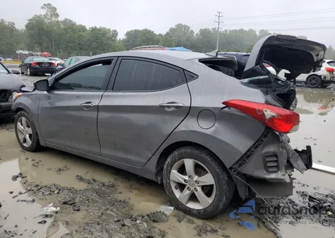 2013 Hyundai Elantra Gls из США, поврежденный, VIN 5NPDH4AE3DH427936